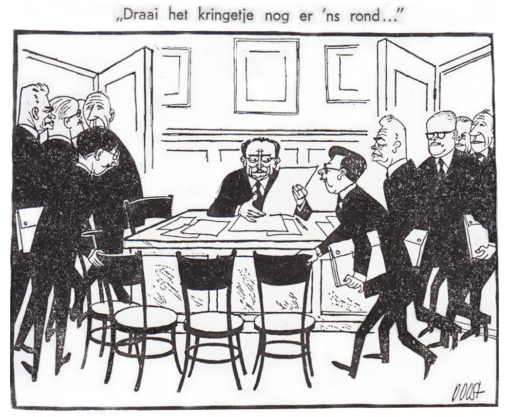 In kringetjes…