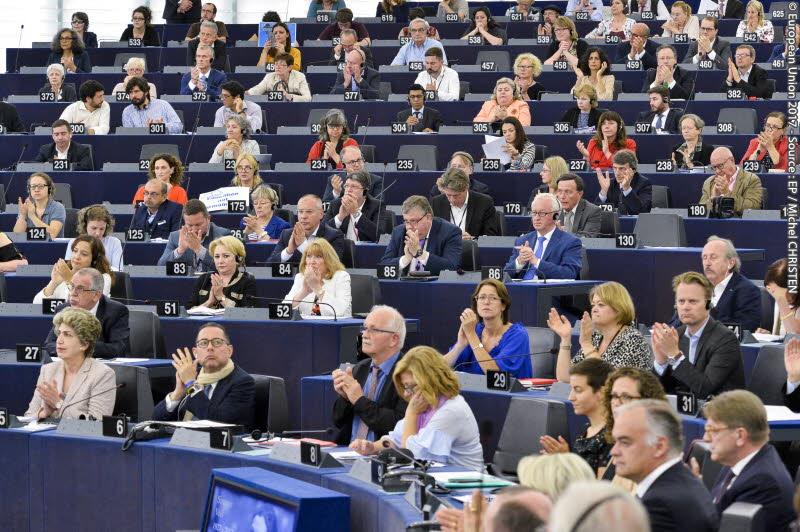 Afsplitsingen in het Europees Parlement