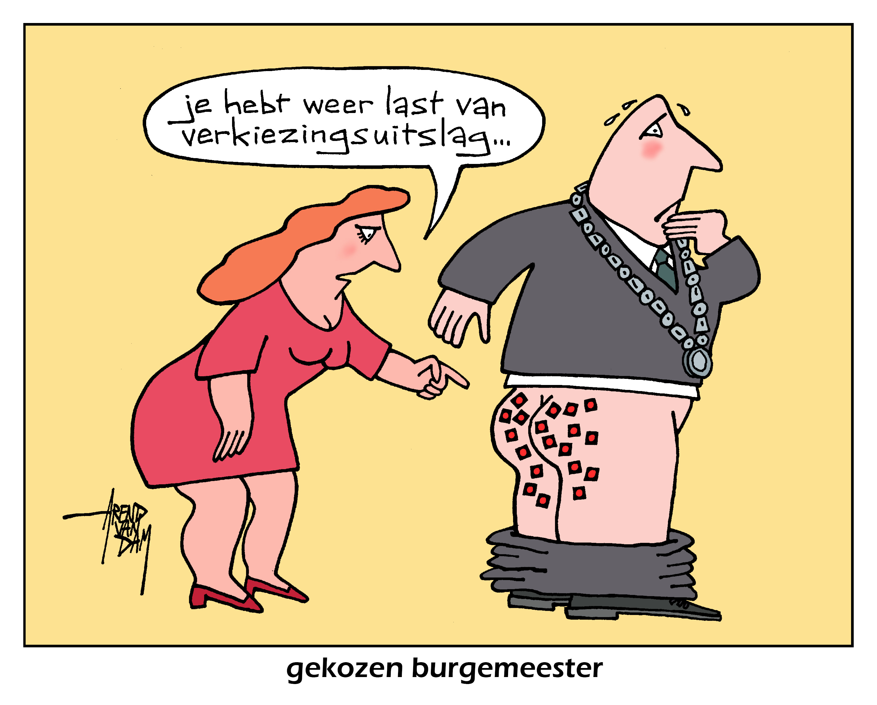 De gekozen burgemeester