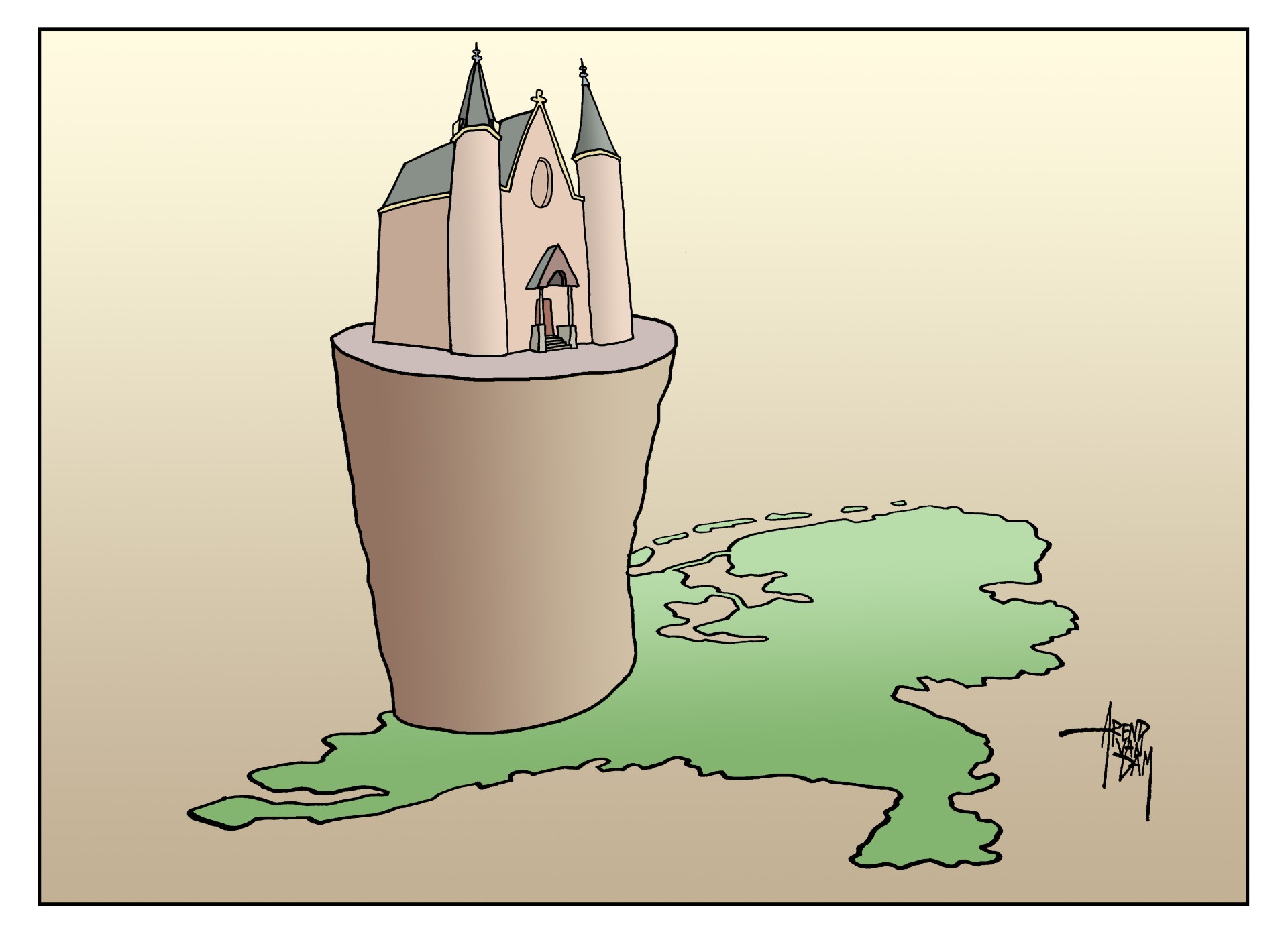 Den Haag verheven boven Nederland?