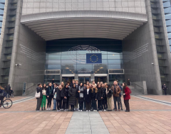 Generatie aan Zet voor het Europees Parlement in Brussel