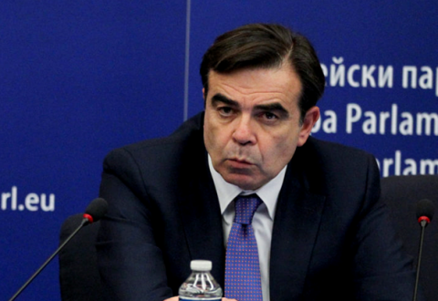 Margaritis Schinas, Hoofd woordvoering Europese Commissie. Foto:  Europese Commissie.